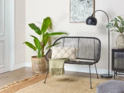 Banco De Jardín 2 Plazas De Ratán Negro ACAPULCO 11 Banco De Jardín 2 Plazas De Ratán Negro ACAPULCO -Conforama Tienda de ventas 7f046e23121cc107115785ce82c0b8889aae36fe fd1b2e49b2784719b238ea0634c0741b