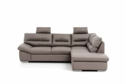 Rinconera Piel Con Cama RANCHO Derecha Color Visón