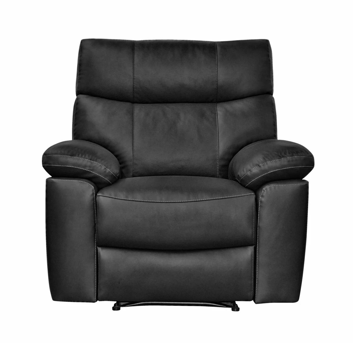 Sillón Piel Relax SHARONA Color Negro 1 Sillón Piel Relax SHARONA Color Negro