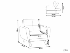 Sillón De Poliéster Gris Claro FLORLI -Conforama Tienda de ventas 80280377a8f7bf8bb335bc0a90e26c201504ca1b 1b2a7afe13c9467bb9bfdeb1b9a3f699