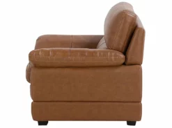 Sillón De Piel Marrón Dorado HORTEN -Conforama Tienda de ventas 81b19f5604a367919df3835eb81b70bf73ac698b 51a988538c7f4008a7f7f2af05aaae38