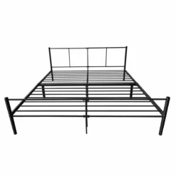 Cama Doble Laos Con Somier Metal 180 X 200 Cm - Negro Mate [en.casa] -Conforama Tienda de ventas 83041742cd26ae6c90418f1e808fda7fec58c8eb 6b6d3cd4f4104693bacaec23e60ffa15