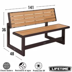 Banco Convertible En Mesa Color Madera LIFETIME -Conforama Tienda de ventas 8353748b12d9ed842163275a1ae02b5f904d7743 0eb660cb04be4f178dc9b520546c6f2a