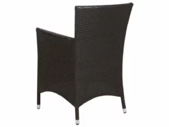 Conjunto De 2 Sillas De Jardín De Ratán Marrón Oscuro/blanco Crema ITALY -Conforama Tienda de ventas 84a964bd99f635e842c94dfa9a33e10120fd65c5 c2e4affbebd0459194062d81df51daac