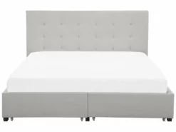 Cama Con Almacenaje De Poliéster Gris Claro/negro 180 X 200 Cm LA ROCHELLE 14 Cama Con Almacenaje De Poliéster Gris Claro/negro 180 X 200 Cm LA ROCHELLE -Conforama Tienda de ventas 86427240cae76ae0805865970f687fee943388b0 a9b3a0498cb04b9f86e5e73870e85422