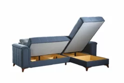 CHAISE LONGUE REVERSIBLE CON CAMA ELZA AZUL -Conforama Tienda de ventas 871e3bc6fa7654f7fc053067585be5e776b012c5 401059 04