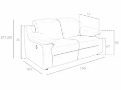 ANGEL CERDA Sofá 2 Plazas Piel Vacuno Gris Taupé 13 ANGEL CERDA Sofá 2 Plazas Piel Vacuno Gris Taupé -Conforama Tienda de ventas 87a785a2cab07e8514f402ac1f87e34ed8deccc2 4d22ad8f3c8f439780a48339cf3e1d19