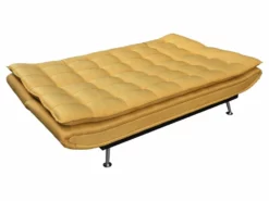 Sofá Cama De Tela WILLEM Amarillo -Conforama Tienda de ventas 88ab3d17750aea57a814acc631dbf10c812bdb82 sofa cama 389593 3