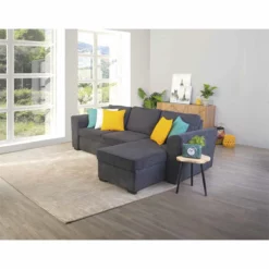 Chaise Longue Reversible Con Cama ASTON Antracita -Conforama Tienda de ventas 8914f494809b575c098719f5ba2bf29f97e993fb 403648 02 Aston AMB23 1