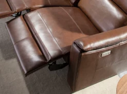 Sofá 2 Plazas Tapizado En Piel De Origen Vacuno Color Marón Cognac Con Mecanismo Eléctricos Relax. Estructura Interna De Madera De Pino Natural. Patas De PVC Color Negro. -Conforama Tienda de ventas 8abf2f18a93db2ddb865a1d9cddddb90f4d2dec9 0e97091b2b58411a9c3ce3f62ce203d2