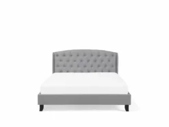 Cama Con Somier De Poliéster Gris Claro/negro 140 X 200 Cm BORDEAUX -Conforama Tienda de ventas 8ad95912292c91a39f1996bac9ea0cabee022d3e a8550448241e4cd595453aac80c85ca4