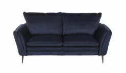 Sofá De 2 Plazas MALERMO, Color Azul