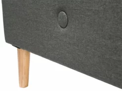 Cama Con Somier De Poliéster Gris Oscuro/madera Clara 180 X 200 Cm RENNES -Conforama Tienda de ventas 8c28456a8405391ac0ef12ec1243656336753fdc 266cbaa864bc45638ba23b745c5f5ce4