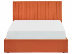 Cama Con Almacenaje De Terciopelo Naranja 140 X 200 Cm VION -Conforama Tienda de ventas 8c7f59c721ff565a53bdce4e81192effb3a9ee4e f7c1f02e90e846b8829c782a2fbf49d8