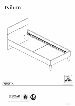 Cama 90x200 DELTA Blanco Y Roble Patinado -Conforama Tienda de ventas 8ccaa7cebf11efcb4c35e4f18e4ef8724a6eb88c 3ee8b959 c831 4640 9a02 945cdf28c688