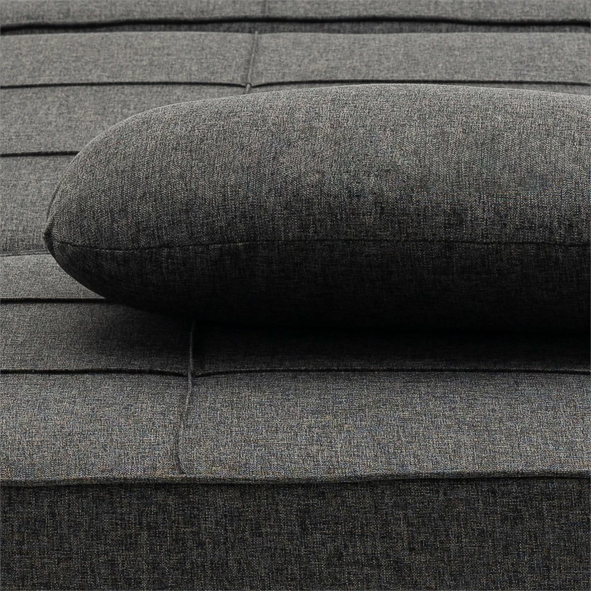 HOMCOM 3 En 1 Sofá Cama Individual Tapizada En Lino Sillón Reclinable En 5 Posiciones Convertible Reposapiés Con Reposacabezas Para Salón Carga 200 Kg 95x189x43 Cm Gris 8 HOMCOM 3 En 1 Sofá Cama Individual Tapizada En Lino Sillón Reclinable En 5 Posiciones Convertible Reposapiés Con Reposacabezas Para Salón Carga 200 Kg 95x189x43 Cm Gris - Imagen 8