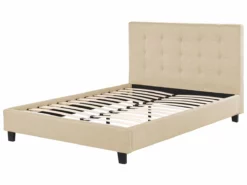 Cama Con Somier De Poliéster Beige 140 X 200 Cm LA ROCHELLE -Conforama Tienda de ventas 901d4abc9cf6c004437059c489abf66ef6b72dd2 48df35c33c134fbea9cea518cd11d0e1