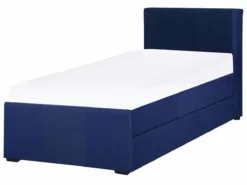 Cama Con Somier De Poliéster Azul Marino 90 X 200 Cm MARMANDE -Conforama Tienda de ventas 9248bb40258b250948b1d1e22781fbaa8a71ee25 3c35e136ef354ebaaf93ddd9851e8794
