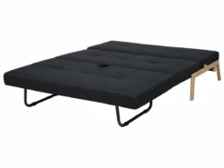 Sofá Cama 2 Plazas Tapizado Negro EDLAND -Conforama Tienda de ventas 933c79aac0a5d82aa4e9a9d7f84e841739e83c7a c62362c3d5a24e7fa2df823d89b36f0d