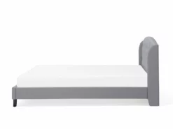 Cama Con Somier De Poliéster Gris Claro/negro 160 X 200 Cm BORDEAUX -Conforama Tienda de ventas 935c7cbc25b67cb5f451e8bc3e25d4f04257f49e 44a53bc6daad42e0aa31df47b0ff4730