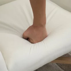 HOMCOM Butaca De Salón Tapizada En Terciopelo Sillón Relax Moderno Con Asiento Reposabrazos Acolchados Patas De Madera Y Base Cruzada Para Dormitorio 67x65x74 Cm Blanco -Conforama Tienda de ventas 9547931e8135d519fa3e8a0ee382597c07e1eba0 4f692ed051674364971e42627ebc6c60