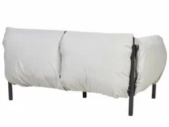 Sofá 2 Plazas De Metal Gris Claro/negro ESPERIA -Conforama Tienda de ventas 971c37a51acbf9e2ed16e61e613e0479138f1129 0406717866d741feafa8ba60359f1f64