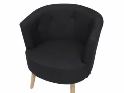 Sillón Tapizado Negro ODENZEN 16 Sillón Tapizado Negro ODENZEN -Conforama Tienda de ventas 97260fef191162717005dd693c3d374e203bc6ad 9cf7bc2bfce141a7b1b3f3647b7d563a