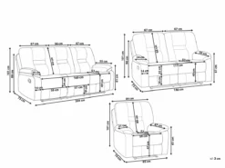 Conjunto De Sala De Estar 6 Plazas De Poliéster Gris Pardo BERGEN -Conforama Tienda de ventas 980fcae0b264b572fb560b30096f13632df3af87 a20d548fed984e1391bcd05e6ab342d2