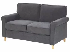 Conjunto De Sala De Estar 5 Plazas De Terciopelo Gris Oscuro/madera Clara RONNEBY -Conforama Tienda de ventas 98ae6fee0d32825528f12491e45816638166f264 04d453ecb65c450b9c741dbf70f354f9