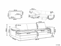 Sofá Cama Esquinero Con Almacenaje Derecho Gris Claro KIRUNA II -Conforama Tienda de ventas 98c645178adc06e0da08b6dfc554c512a69b2e55 7c310c83daed47daa9de75dc4bd1e425