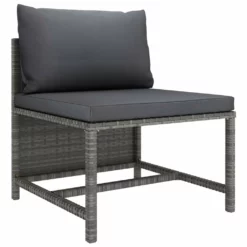 Set De Muebles De Jardín 12 Pzas Y Cojines Ratán Sintético Gris VidaXL -Conforama Tienda de ventas 9a57281699be31523d5b474c2727ef9afcbe9c77 8402264b185c4ef2900bf724db6ef141
