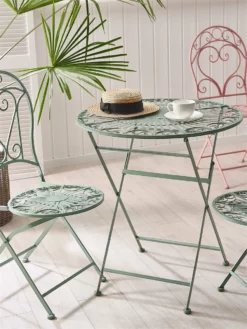 Mesa De Jardín De Metal Verde Claro ⌀ 70 Cm TRENTO -Conforama Tienda de ventas 9b7fdecce91df504762aa58c59e8bd58f2306e21 01a2f852fb334fbc8c75dad0857294b6