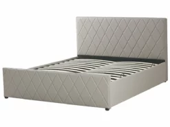 Cama Con Somier De Piel Sintética Gris Pardo 180 X 200 Cm ROCHEFORT -Conforama Tienda de ventas 9c83f509cfb10cac55ed54d300d2a0e304009cde 419d92578369436cb2aead31fa71734e