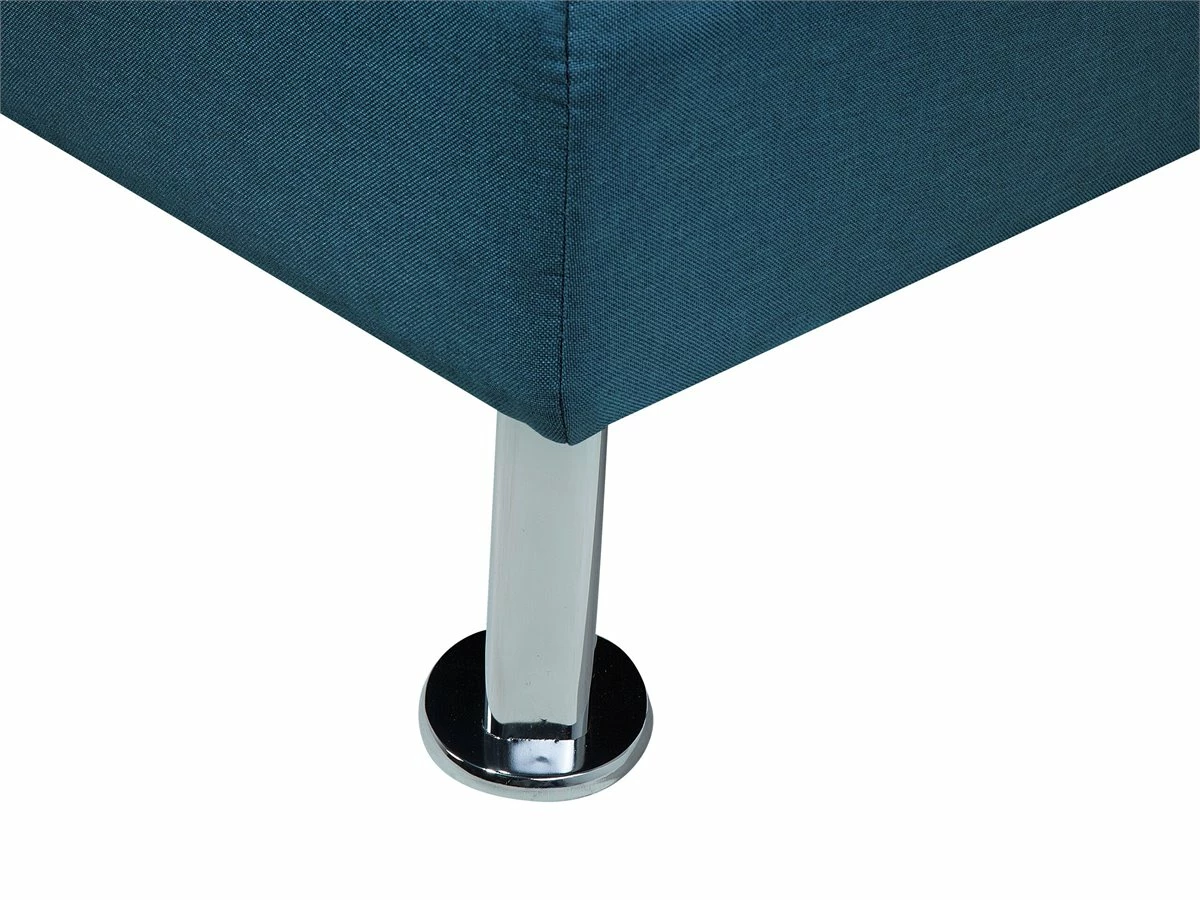 Sofá Cama 3 Plazas Tapizado Azul ROXEN 8 Sofá Cama 3 Plazas Tapizado Azul ROXEN - Imagen 8