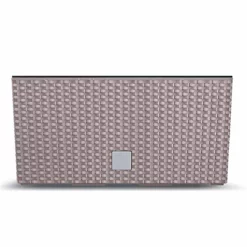 Prosperplast Jardinera Para Balcón Rato Case , Dimensiones (Mm) 395X185X195, Color Mocca