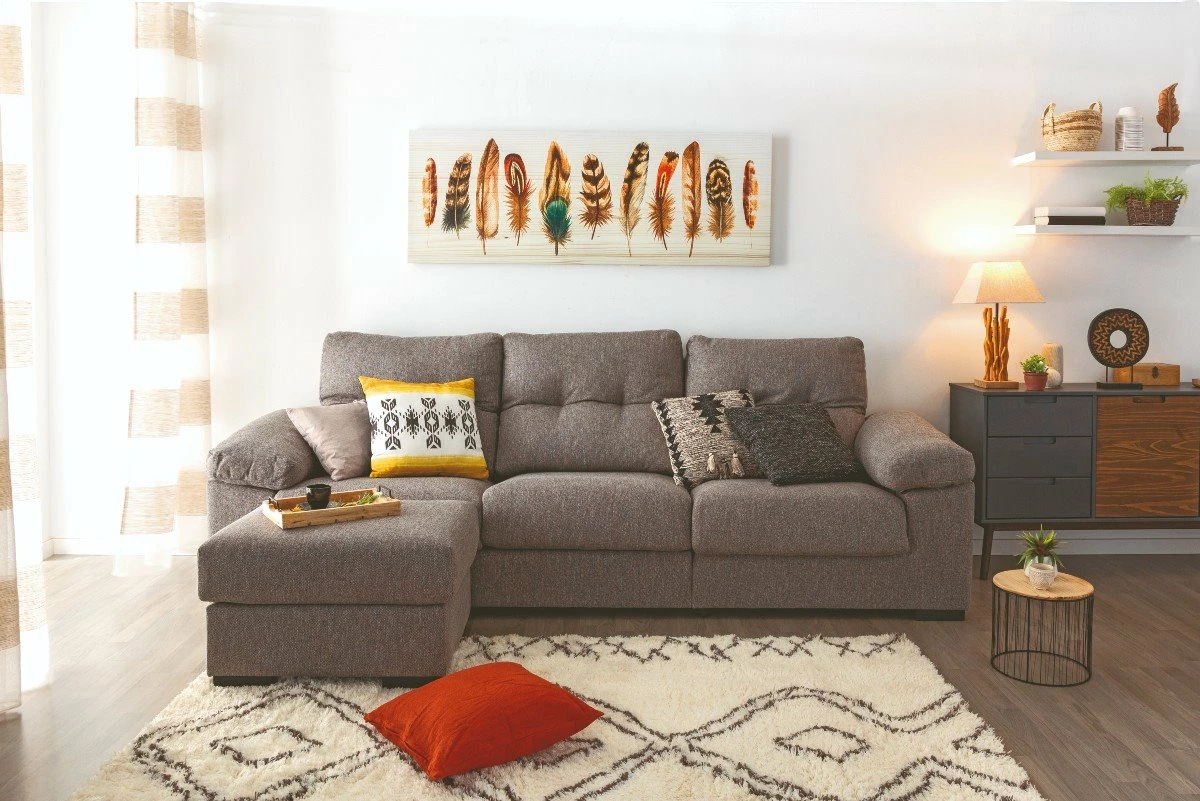 Chaise Longue MIA Color Gris Claro 7 Chaise Longue MIA Color Gris Claro - Imagen 7