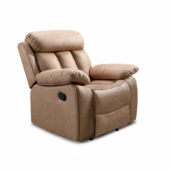 Sillón Relax Kendal Beige, Chocolate O Marengo 99 X 101 X 97 Cm