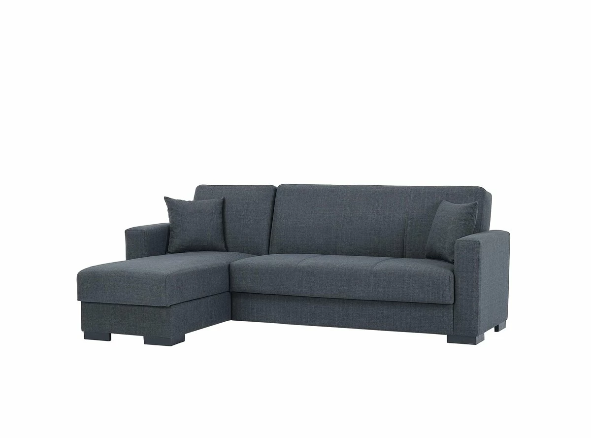 Chaise Longue ANGELO Cama Reversible Color Gris 4 Chaise Longue ANGELO Cama Reversible Color Gris - Imagen 4