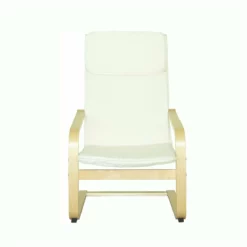 Sillón De Tela PAZ Color Beige