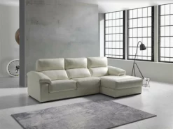 Chaise Longue Piel WILLY Derecha Blanco -Conforama Tienda de ventas a03c2e0fee35cf1384e9527d0a97a2223a627cdb 765969 A