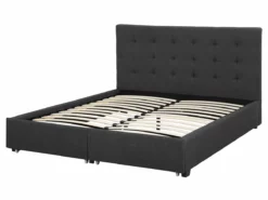 Cama Con Almacenaje De Poliéster Gris Oscuro/negro 160 X 200 Cm LA ROCHELLE 13 Cama Con Almacenaje De Poliéster Gris Oscuro/negro 160 X 200 Cm LA ROCHELLE -Conforama Tienda de ventas a0607bb56db4fb7a8c1722875bf797b083ecb145 e6b4bbecb0d44db4b7bd7231ef15307f