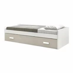 Cama Nido - 90 Cm - Venprodin - 54X201X98Cm - Blanco-Capuchino