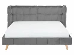 Cama Con Somier De Terciopelo Gris 160 X 200 Cm SENLIS -Conforama Tienda de ventas a1b55adc84a2d3c8c173d003b95275c66404a11e 2eae82f1871b4b4286dce763c117e127