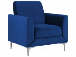 Conjunto De Sala De Estar 5 Plazas De Terciopelo Azul Oscuro FENES -Conforama Tienda de ventas a1c778ee5cd18f63a55e3e7d4f81f8c9d88016f9 3b0b8698dd3f4837a37d795f5af378a5