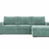 Chaise Longue Convertible En Cama AZZURO Derecha Verde