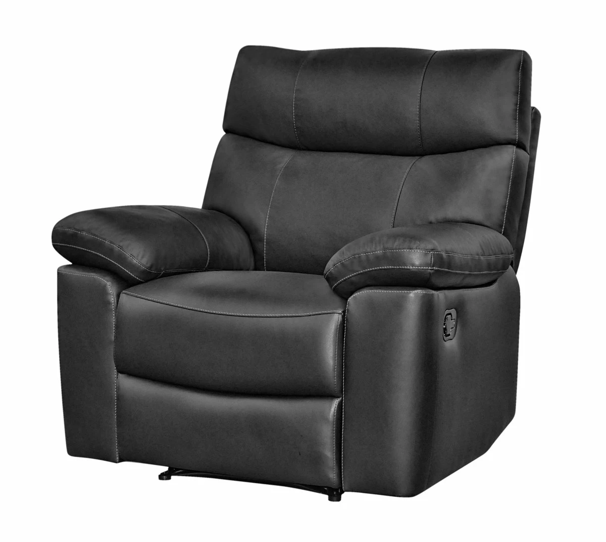 Sillón Piel Relax SHARONA Color Negro 5 Sillón Piel Relax SHARONA Color Negro - Imagen 5