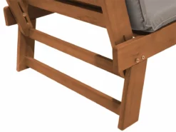 Banco De Jardín En Madera Clara Con Cojines Grises PORTICI -Conforama Tienda de ventas a2dbc712a6bd8e61902455e6565d153990b8c849 89429b311b6549d0806433f39e565bf0