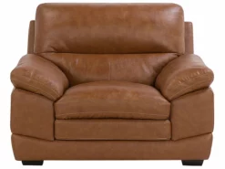Sillón De Piel Marrón Dorado HORTEN -Conforama Tienda de ventas a4a994d9f1dc7169730908be239b021997797340 1d1c776cc6ed4f53aadacf4d59893f9c