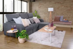 Chaise Longue Convertible En Cama Derecha Tela APRIL - GRIS -Conforama Tienda de ventas a500215baa85dfa8aecf64291b0a4405fddfc9f3 390974 08