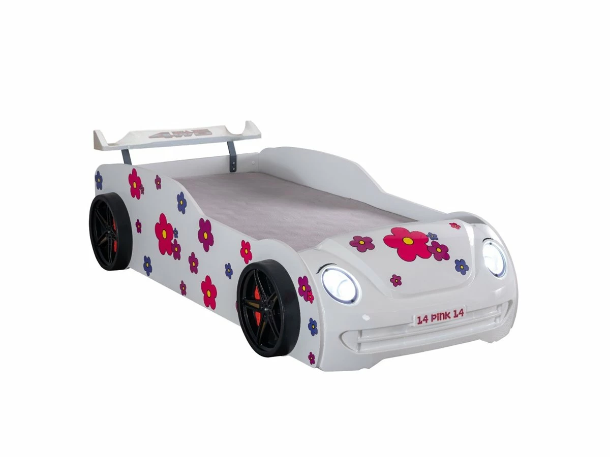 Cama Coche 90X190 HAWAI Con Led´s En Frente 2 Cama Coche 90X190 HAWAI Con Led´s En Frente - Imagen 2